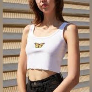 Brandy Melville - Butterfly tank top